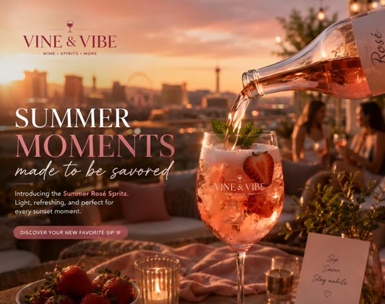Vine & Vibe — Summer Moments