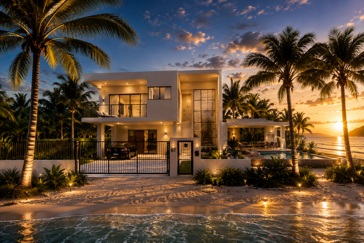 Beachfront Villa Marketing
